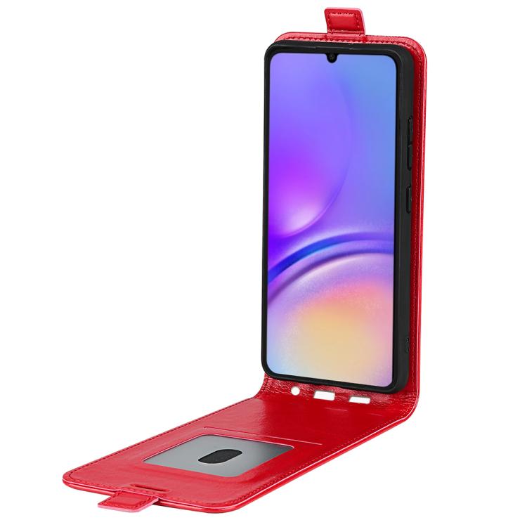 For Samsung Galaxy A07 4G R64 Texture Single Vertical Flip Leather Phone Case