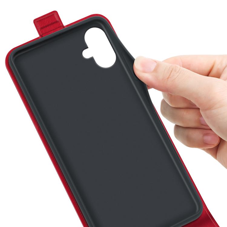 For Samsung Galaxy A07 4G R64 Texture Single Vertical Flip Leather Phone Case