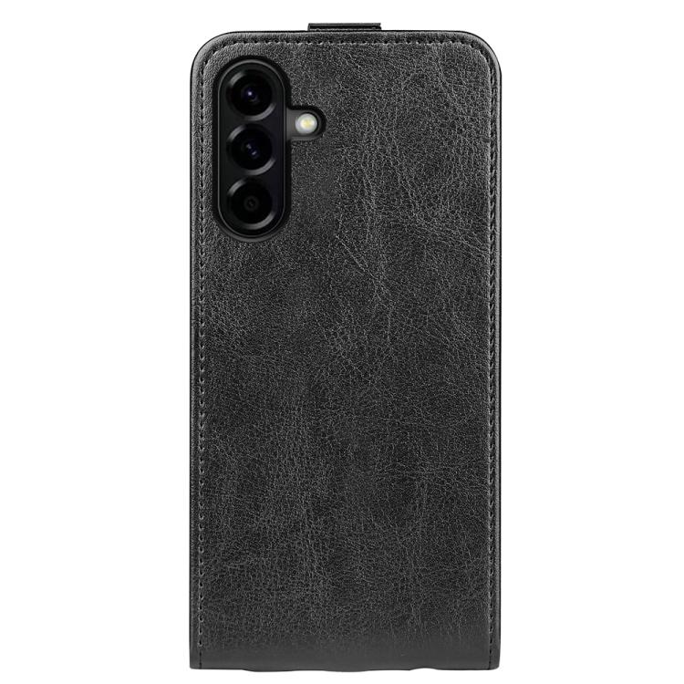 For Samsung Galaxy A57 5G R64 Texture Single Vertical Flip Leather Phone Case