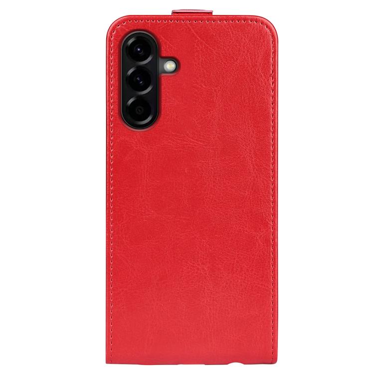 For Samsung Galaxy A57 5G R64 Texture Single Vertical Flip Leather Phone Case