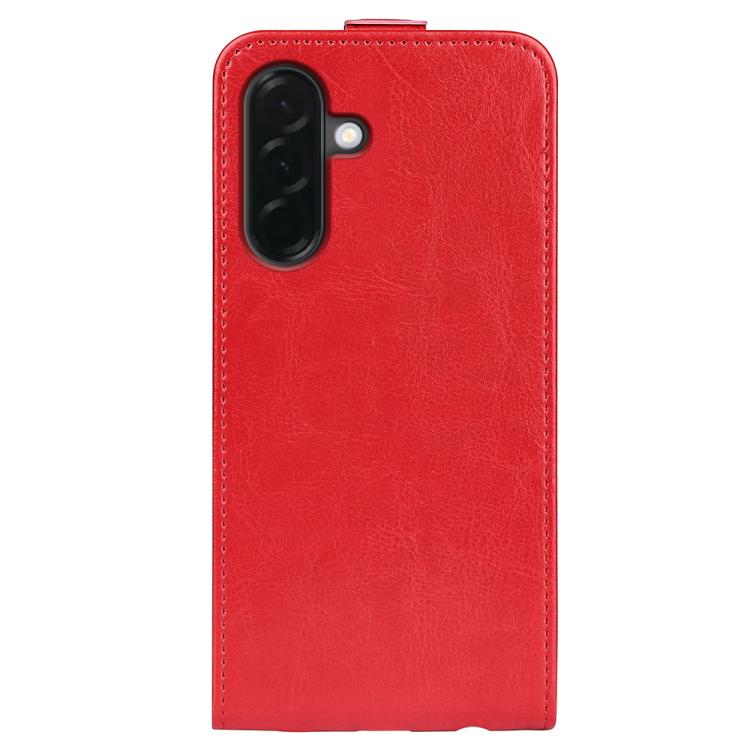 For Samsung Galaxy A37 5G R64 Texture Single Vertical Flip Leather Phone Case
