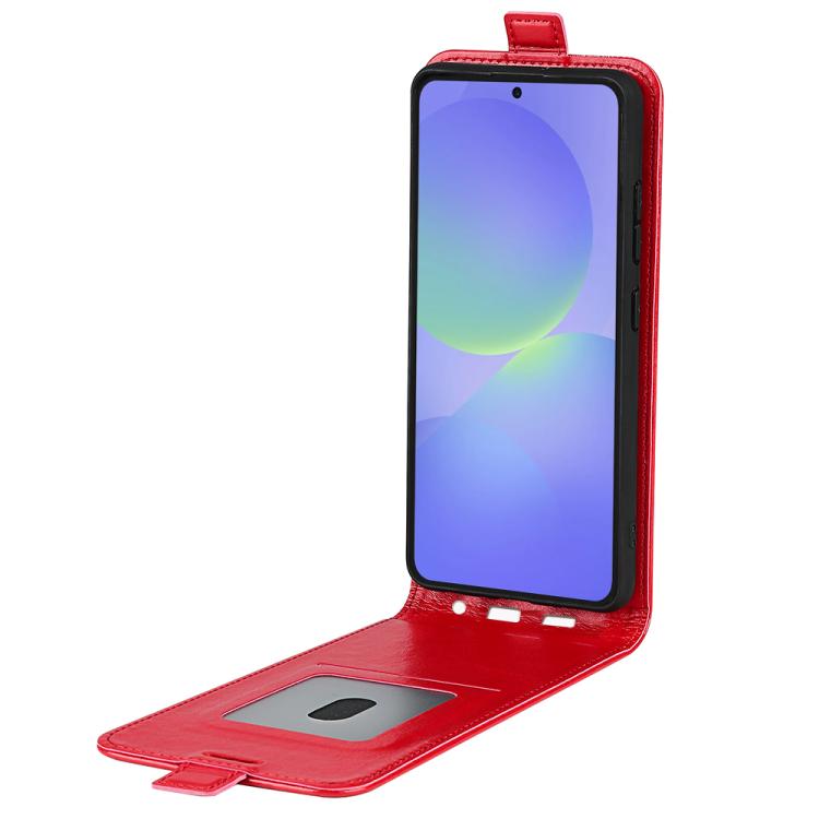 For Samsung Galaxy A37 5G R64 Texture Single Vertical Flip Leather Phone Case