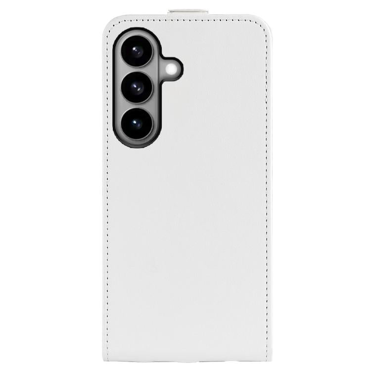 For Samsung Galaxy S26 5G R64 Texture Single Vertical Flip Leather Phone Case