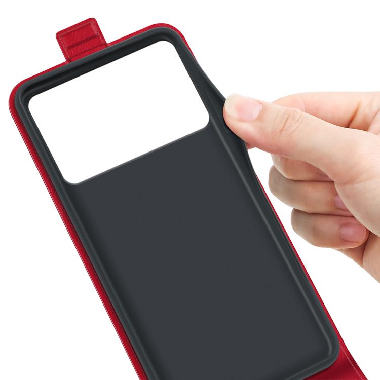 For Samsung Galaxy S26 Edge 5G R64 Texture Single Vertical Flip Leather Phone Case