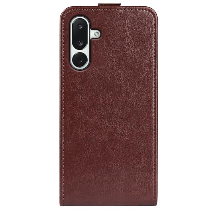 For Samsung Galaxy M36 5G / F36 5G R64 Texture Single Vertical Flip Leather Phone Case