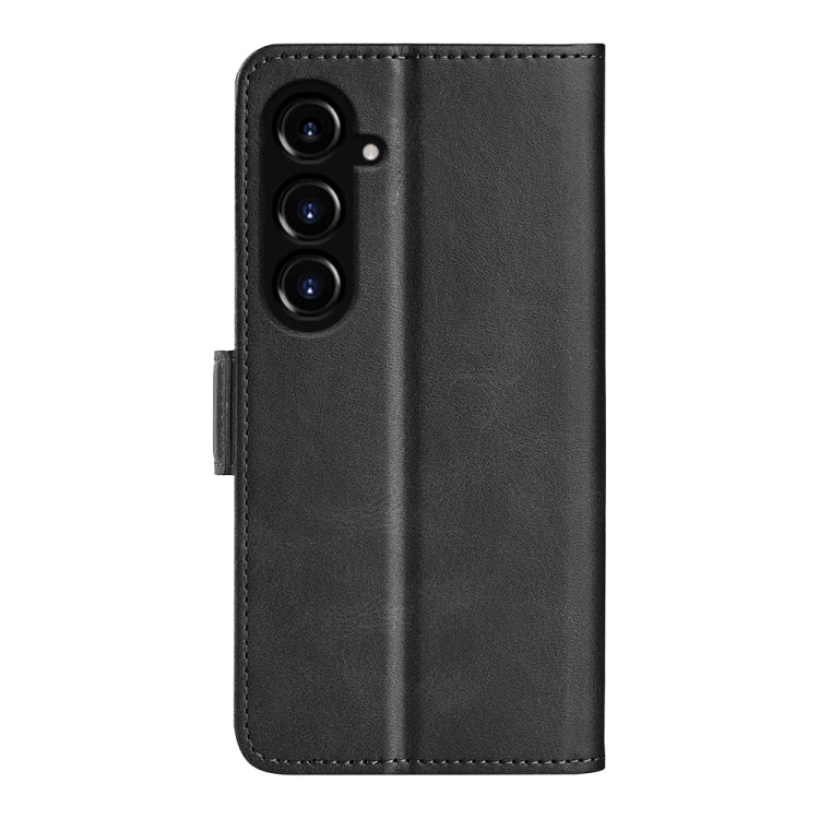 For Samsung Galaxy S23 FE 5G Dual-side Magnetic Buckle Horizontal Flip Leather Phone Case