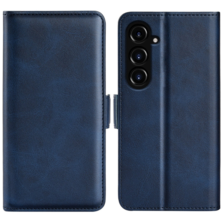 For Samsung Galaxy S23 FE 5G Dual-side Magnetic Buckle Horizontal Flip Leather Phone Case