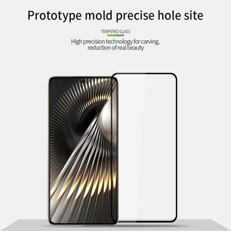 For Xiaomi Poco F6 MOFI 9H 2.5D Full Screen Tempered Glass Film - Black