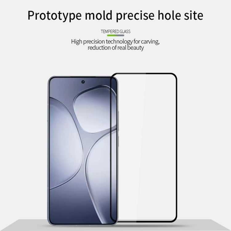 For Xiaomi Redmi K70 Ultra MOFI 9H 2.5D Full Screen Tempered Glass Film - Black