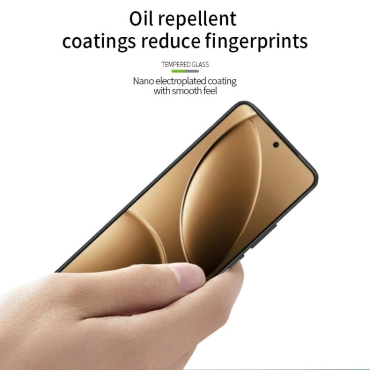 For Xiaomi Redmi K80 / K80 Pro MOFI 9H 2.5D Full Screen Tempered Glass Film - Black