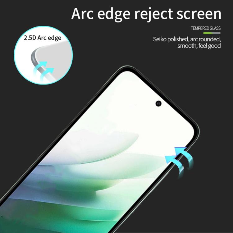 For Redmi 15 4G EU 171mm / Poco M7 Plus MOFI 9H 2.5D Full Screen Tempered Glass Film - Black