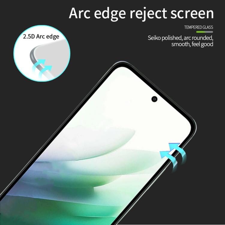 For Redmi 15 5G EU 171mm MOFI 9H 2.5D Full Screen Tempered Glass Film - Black