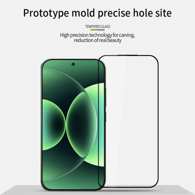 For Xiaomi 17 / 17 Pro Unlock MOFI 9H 2.5D Full Screen Tempered Glass Film - Black