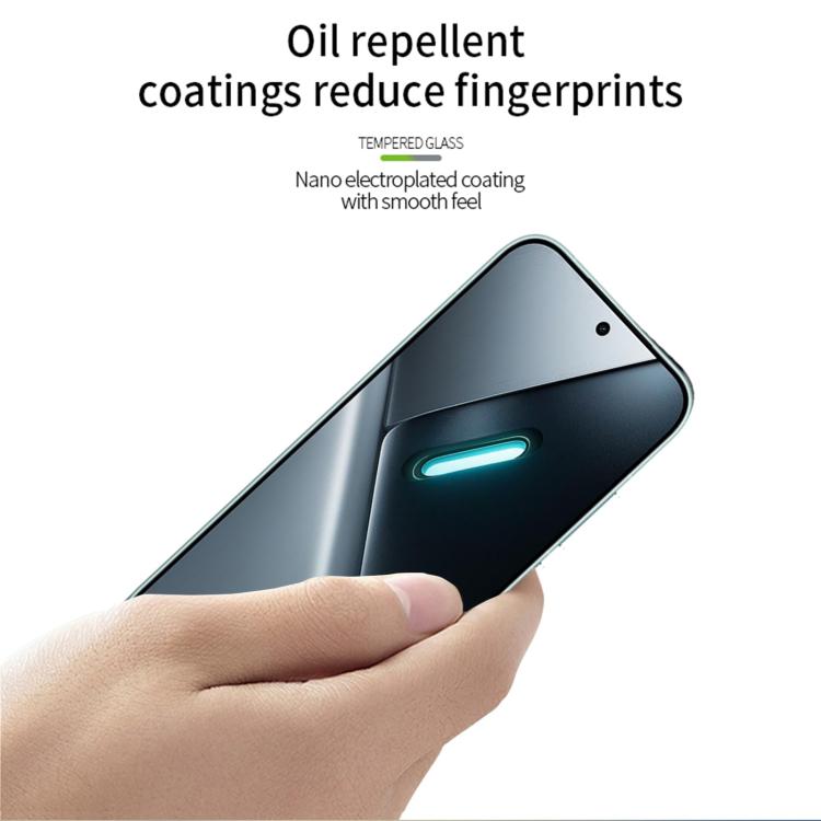 For Xiaomi Poco X8 Pro Unlock MOFI 9H 2.5D Full Screen Tempered Glass Film - Black