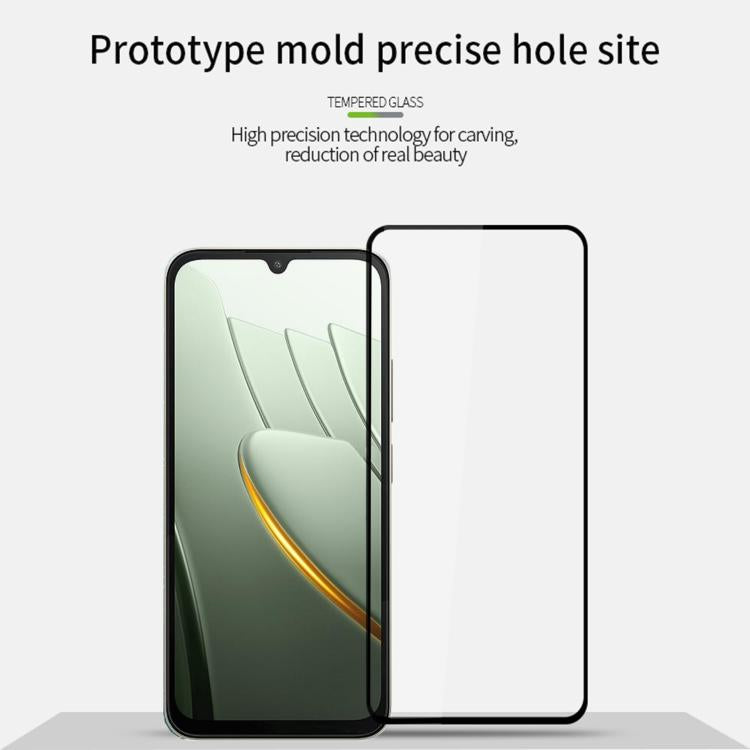 For Xiaomi Poco C81 / C81 Pro MOFI 9H 2.5D Full Screen Tempered Glass Film - Black