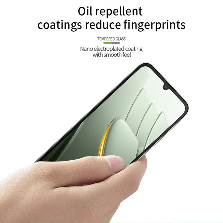 For Xiaomi Poco C81 / C81 Pro MOFI 9H 2.5D Full Screen Tempered Glass Film - Black