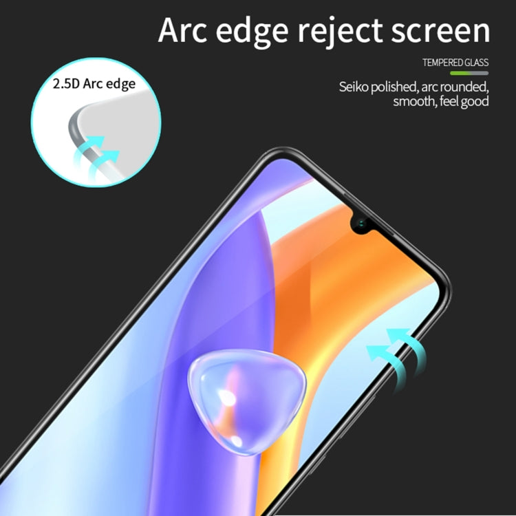 For Xiaomi Redmi 14C 4G PINWUYO 9H 2.5D Full Screen Tempered Glass Film - Black