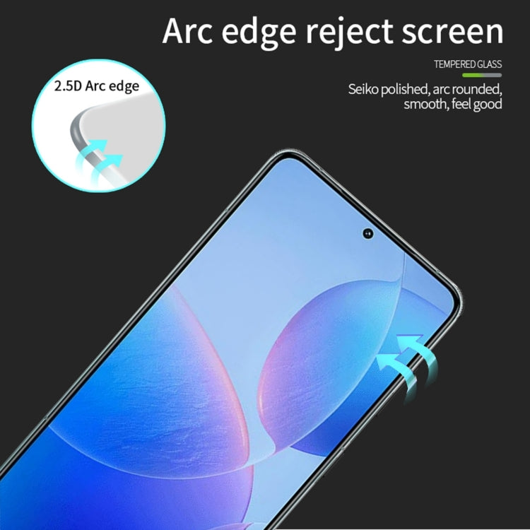 For Xiaomi Redmi K70 Ultra PINWUYO 9H 2.5D Full Screen Tempered Glass Film - Black