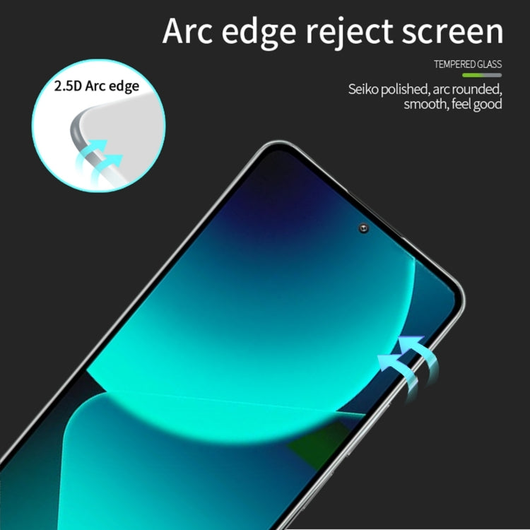 For Xiaomi 14T 5G / 14T Pro 5G PINWUYO 9H 2.5D Full Screen Tempered Glass Film - Black