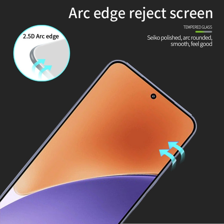 For Xiaomi 15 PINWUYO 9H 2.5D Full Screen Tempered Glass Film - Black