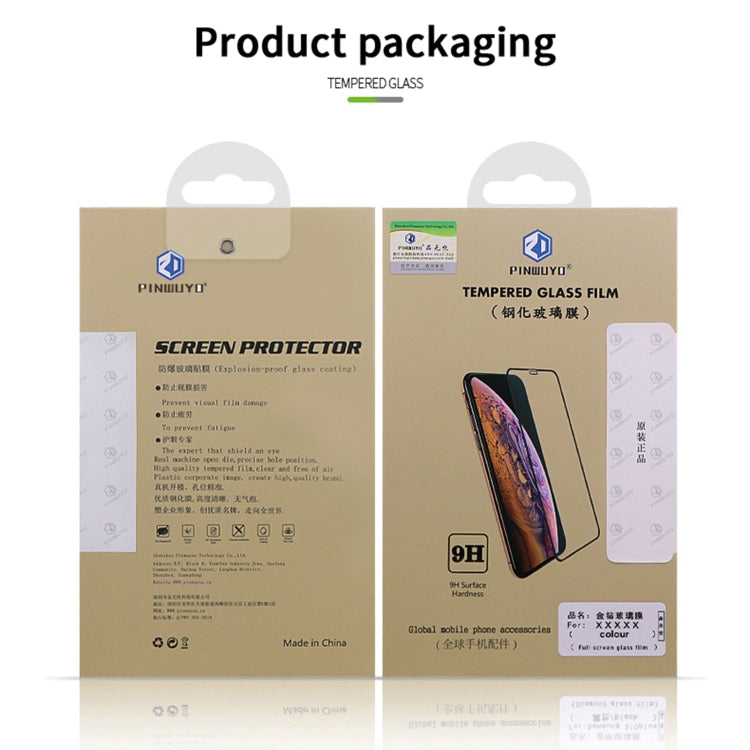 For Xiaomi 15 PINWUYO 9H 2.5D Full Screen Tempered Glass Film - Black