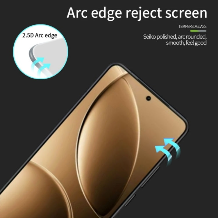 For Xiaomi Redmi K80 / K80 Pro PINWUYO 9H 2.5D Full Screen Tempered Glass Film - Black