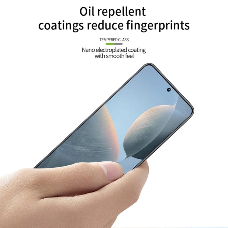 For Xiaomi Redmi K80 / K80 Pro PINWUYO 9H 2.5D Full Screen Tempered Glass Film - Black