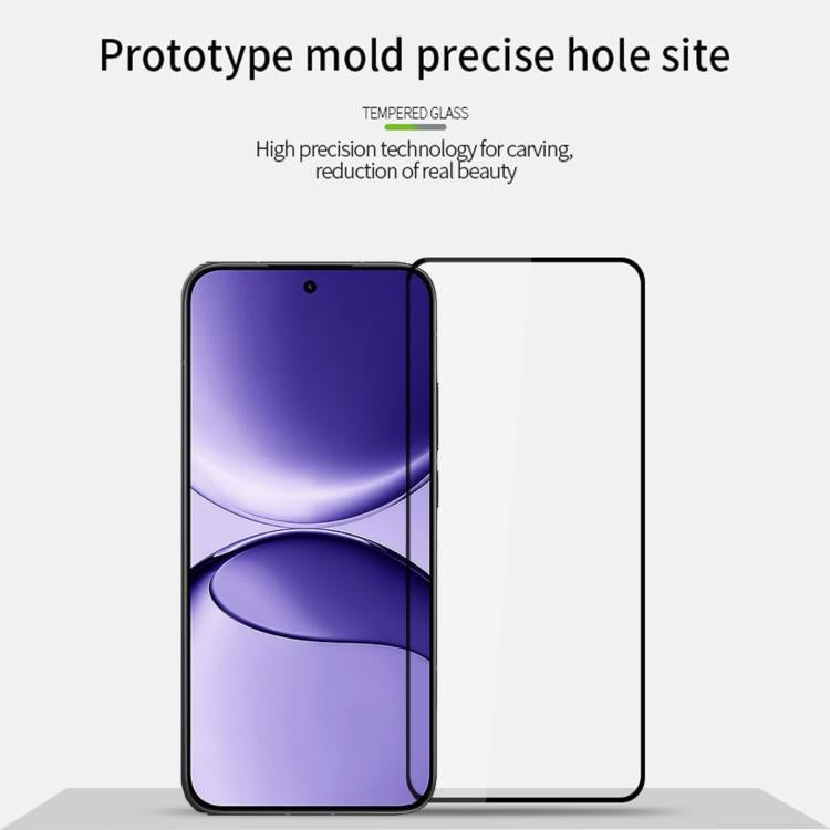 For Redmi Turbo 4 Pro PINWUYO 9H 2.5D Full Screen Tempered Glass Film - Black