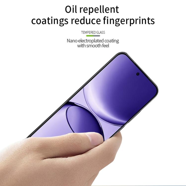 For Redmi Turbo 4 Pro PINWUYO 9H 2.5D Full Screen Tempered Glass Film - Black
