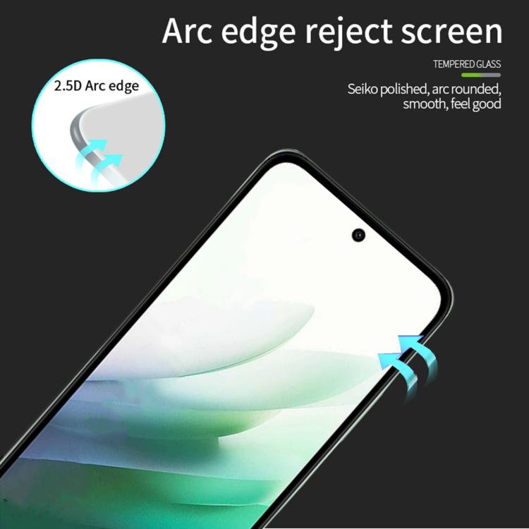 For Redmi 15 4G EU 171mm / Poco M7 Plus PINWUYO 9H 2.5D Full Screen Tempered Glass Film - Black