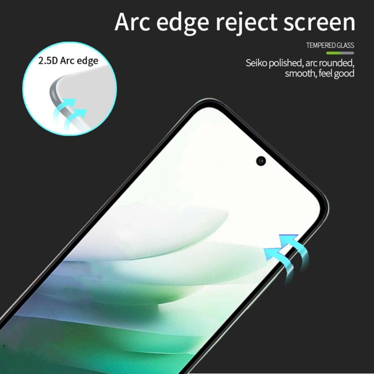 For Redmi 15 5G EU 171mm PINWUYO 9H 2.5D Full Screen Tempered Glass Film - Black