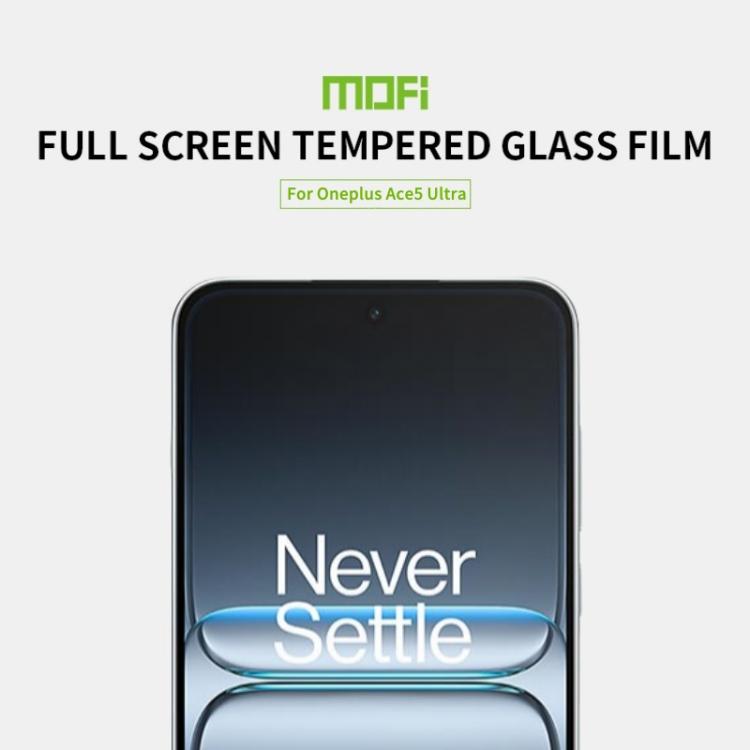 For OnePlus Ace 5 Ultra MOFI 9H 2.5D Full Screen Tempered Glass Film - Black