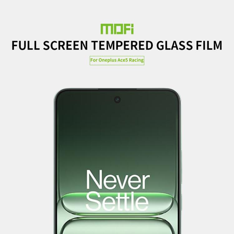 For OnePlus Ace 5 Racing MOFI 9H 2.5D Full Screen Tempered Glass Film - Black