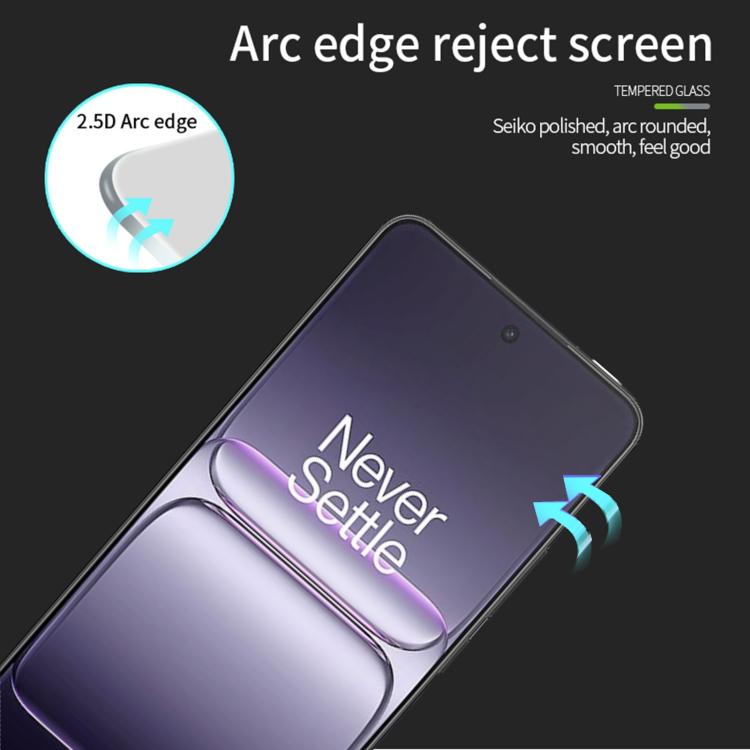 For OnePlus Nord CE5 MOFI 9H 2.5D Full Screen Tempered Glass Film - Black