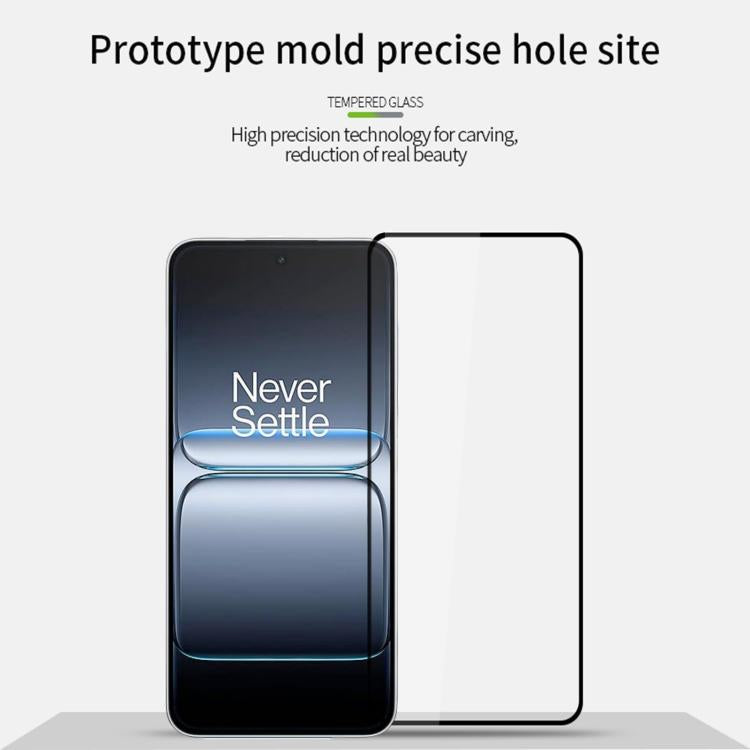 For OnePlus Nord 5 MOFI 9H 2.5D Full Screen Tempered Glass Film - Black