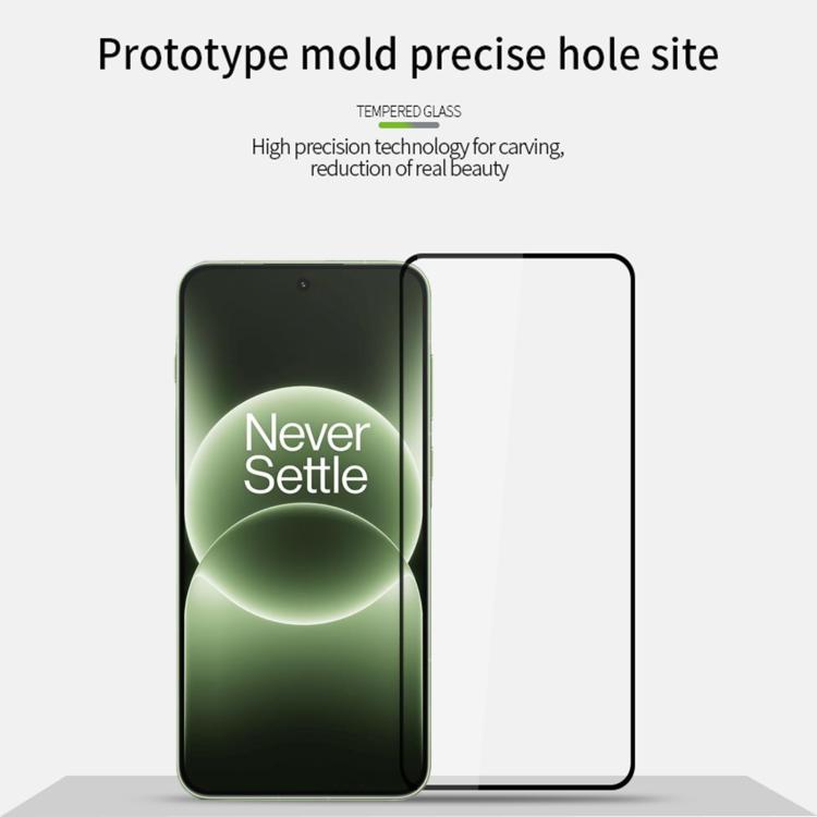 For OnePlus 15R / Ace 6T Unlock MOFI 9H 2.5D Full Screen Tempered Glass Film - Black