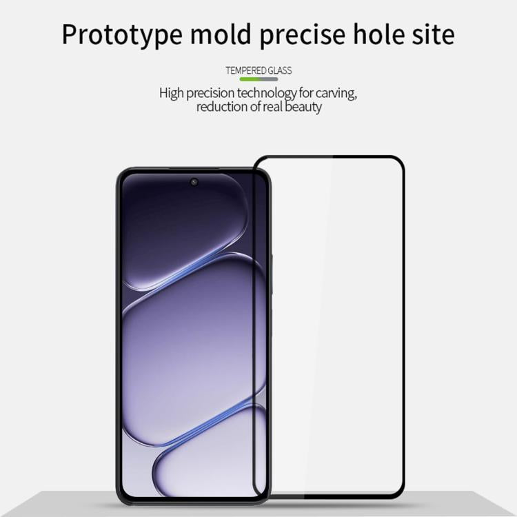 For OnePlus Nord CE6 Lite MOFI 9H 2.5D Full Screen Tempered Glass Film - Black