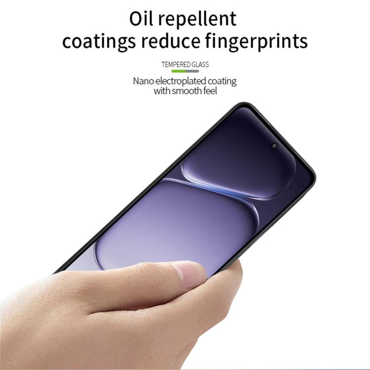 For OnePlus Nord CE6 Lite MOFI 9H 2.5D Full Screen Tempered Glass Film - Black