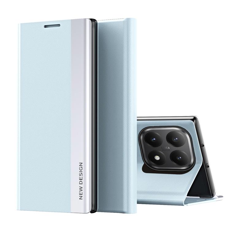 For Xiaomi 15T Side Electroplated Adsorption Leather Phone Case