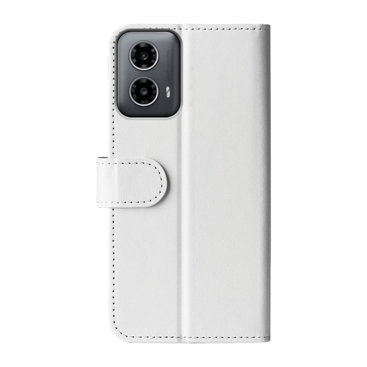For Motorola Moto G34 R64 Texture Horizontal Flip Leather Phone Case