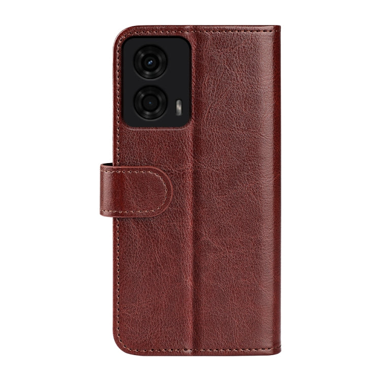 For Motorola Moto G24 R64 Texture Horizontal Flip Leather Phone Case
