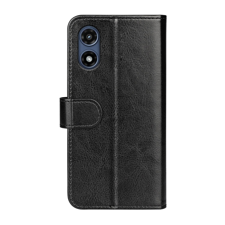 For Motorola Moto G Play 2024 R64 Texture Horizontal Flip Leather Phone Case