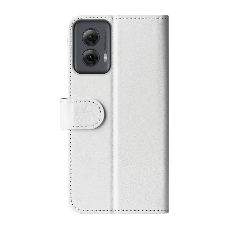 For Motorola Moto G Power 5G 2024 R64 Texture Horizontal Flip Leather Phone Case