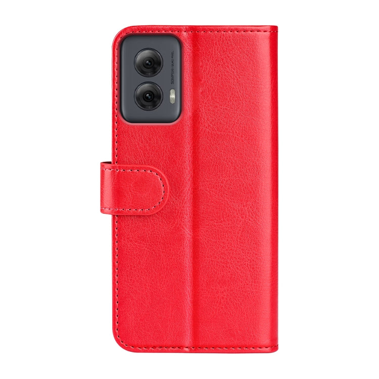 For Motorola Moto G Power 5G 2024 R64 Texture Horizontal Flip Leather Phone Case