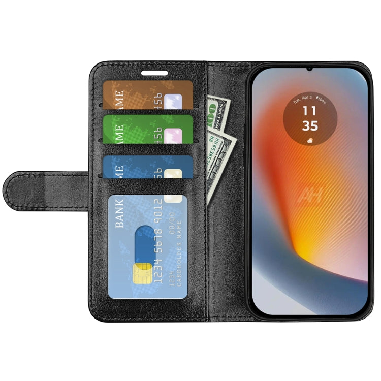For Motorola Edge 50 Fusion R64 Texture Horizontal Flip Leather Phone Case