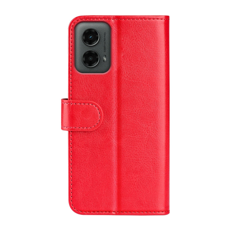 For Motorola Moto G 5G 2024 R64 Texture Horizontal Flip Leather Phone Case