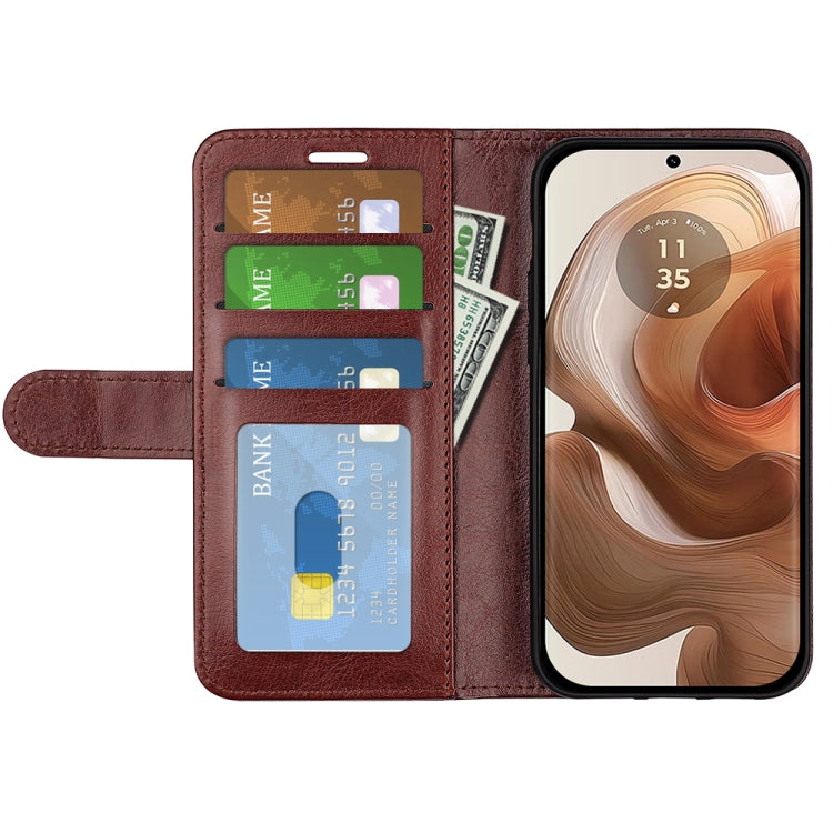 For Motorola Edge 50 Ultra R64 Texture Horizontal Flip Leather Phone Case