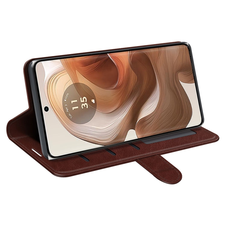 For Motorola Edge 50 Ultra R64 Texture Horizontal Flip Leather Phone Case