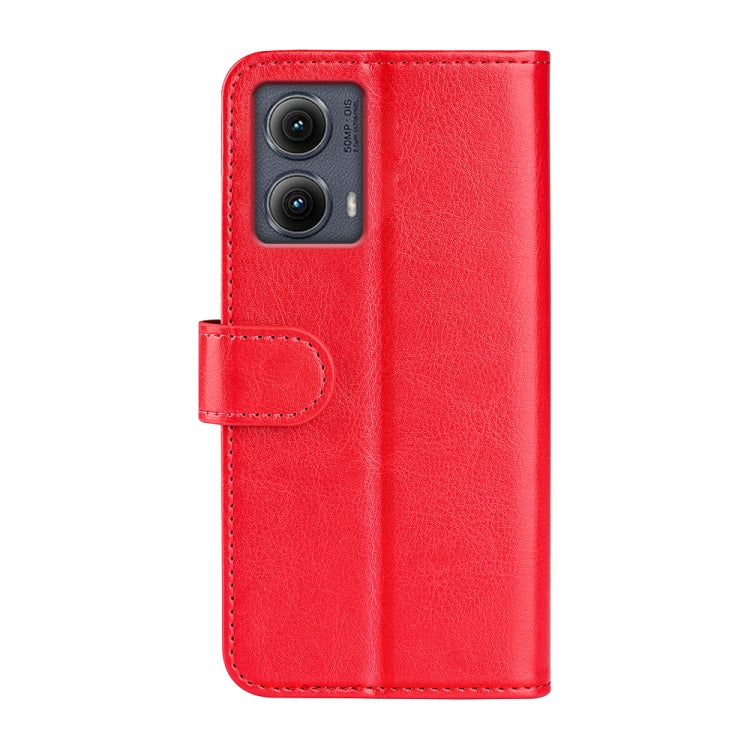 For Motorola Edge 5G 2024 R64 Texture Horizontal Flip Leather Phone Case