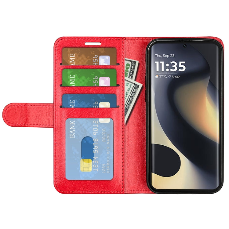 For Motorola Edge 5G 2024 R64 Texture Horizontal Flip Leather Phone Case